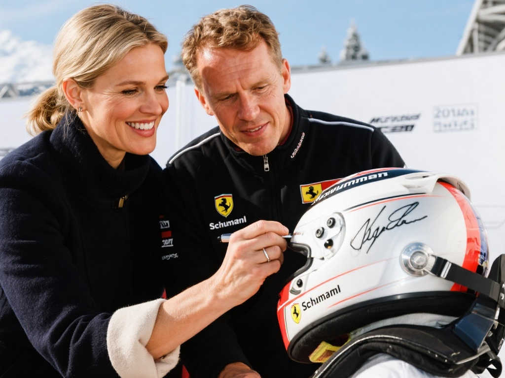 邮报:舒马赫妻子助力,赛车头盔签名献爱心拍卖支持斯图尔特慈善 邮报:舒马赫妻子助力,赛车头盔签名献爱心拍卖支持斯图尔特慈善