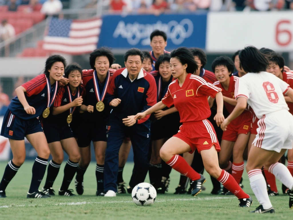 中国女足奥运征程回顾:1996年勇夺亚军 中国女足奥运征程回顾:1996年勇夺亚军